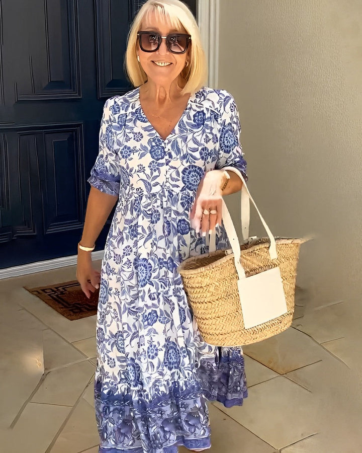 Carmela™ | Floral Elegante escote en V