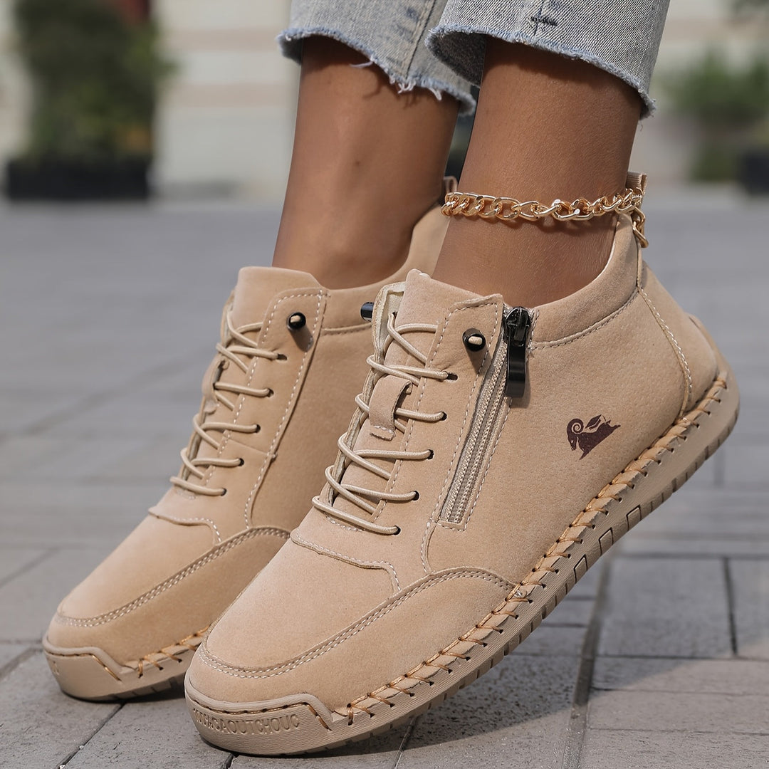 Mila | Zapatillas ortopédicas cómodas con cremallera