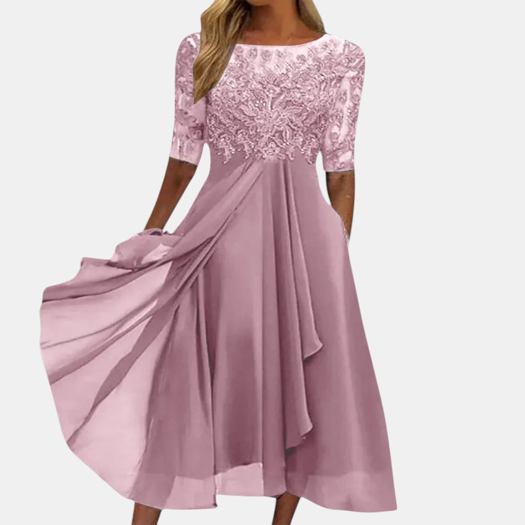 Rocío | Vestido elegante de encaje