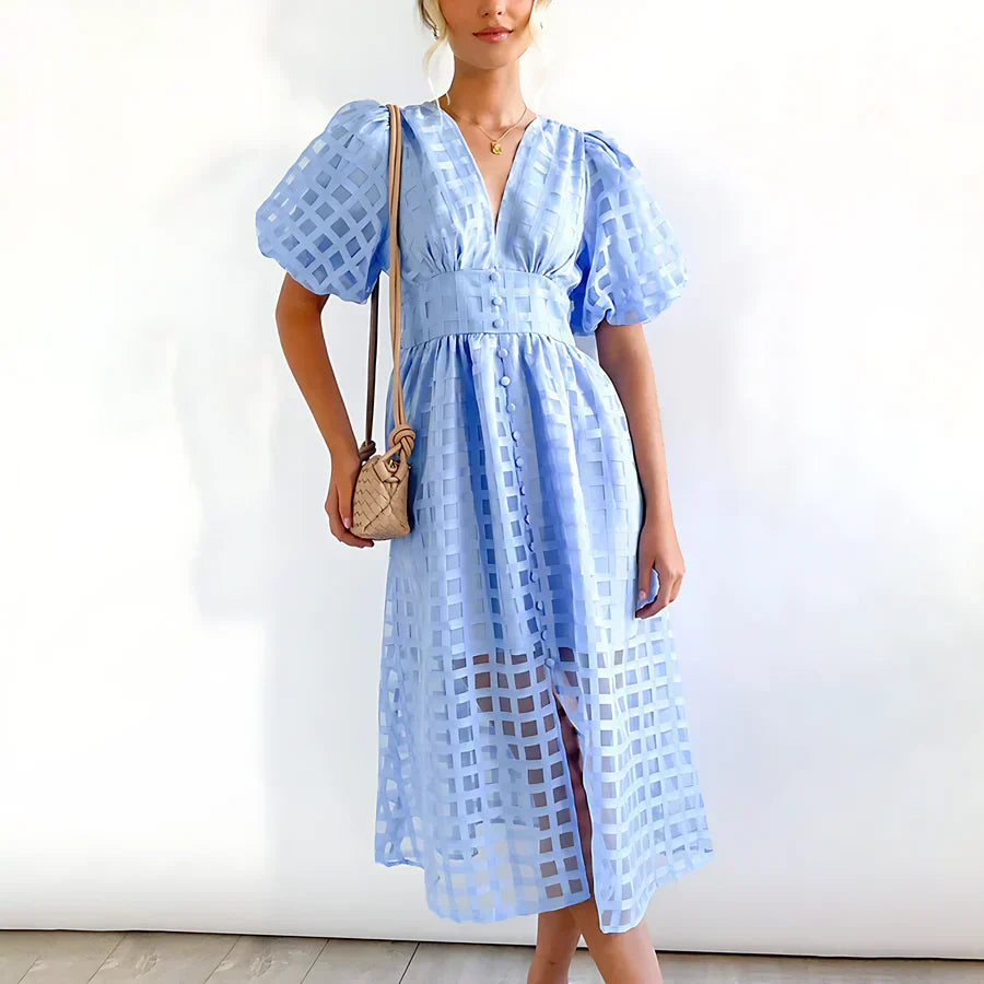 Sophia™ | Vestido midi romántico