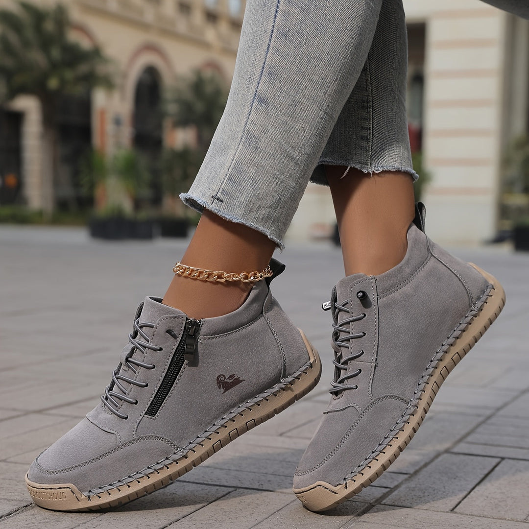 Mila | Zapatillas ortopédicas cómodas con cremallera