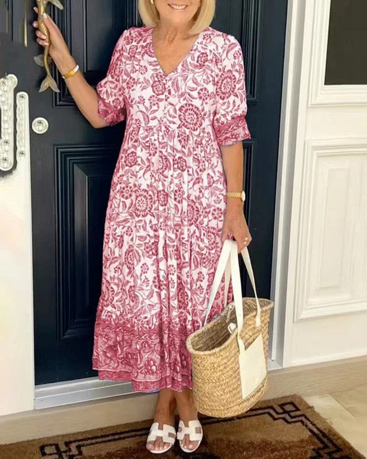 Carmela™ | Floral Elegante escote en V