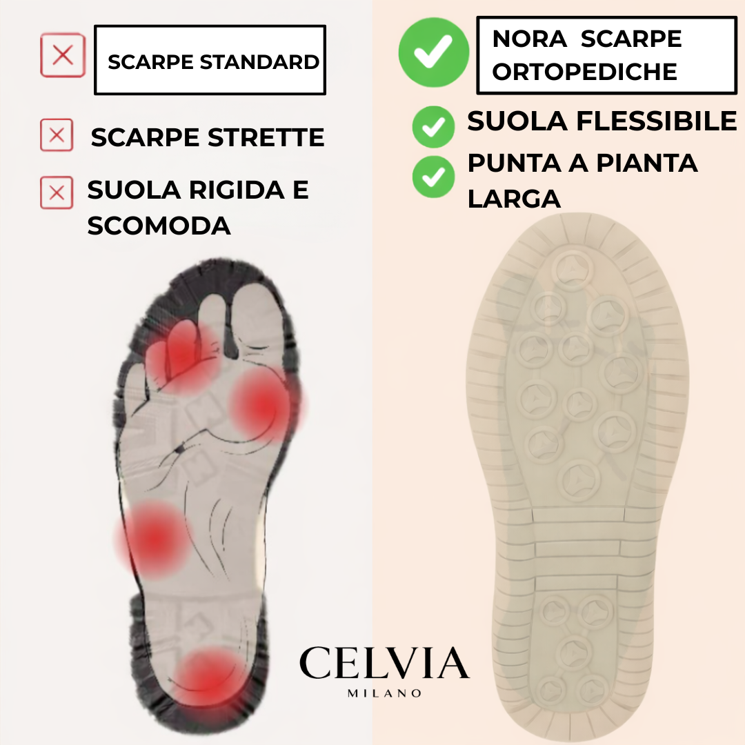 Nora | Zapatos ortopédicos cómodos y sin dolor
