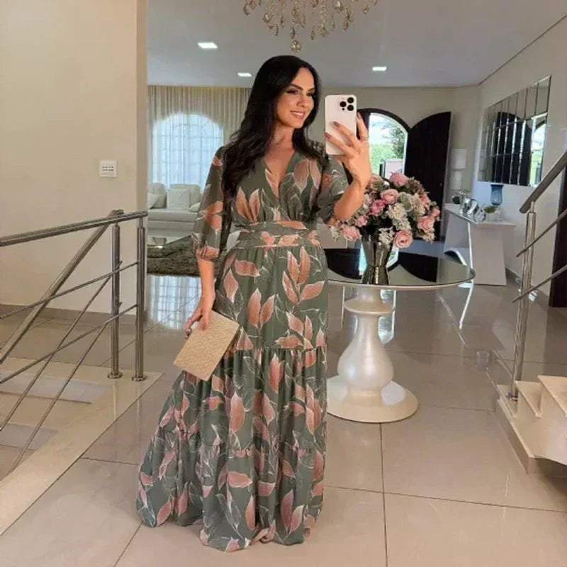 Amelia™ | Vestido floral romántico