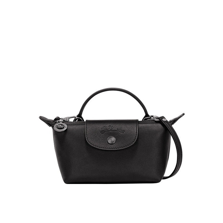 MINI BOLSO PARISIEN DE PIEL - NEGRO