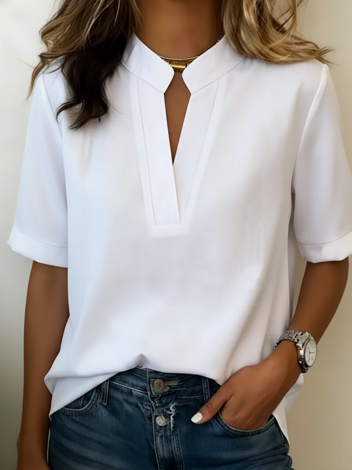 Luna | Camisa de manga corta de corte holgado