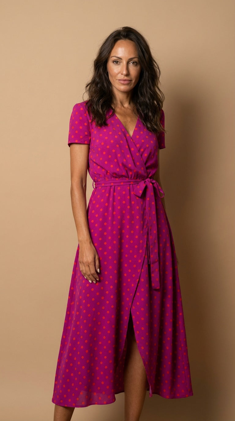 Charlotte™ | Vestido cruzado elegante