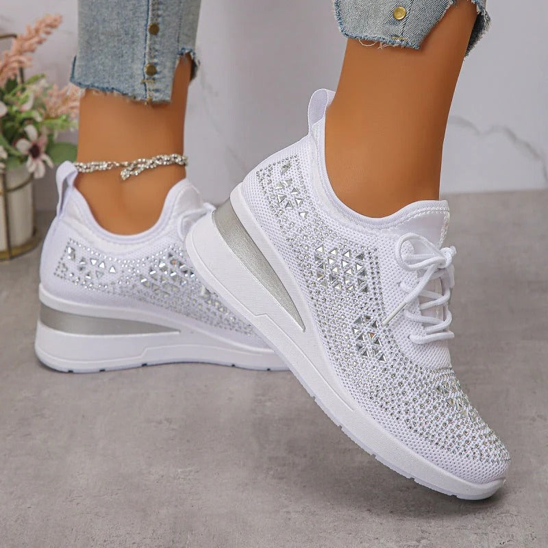 Zapatillas cómodas de malla transpirable