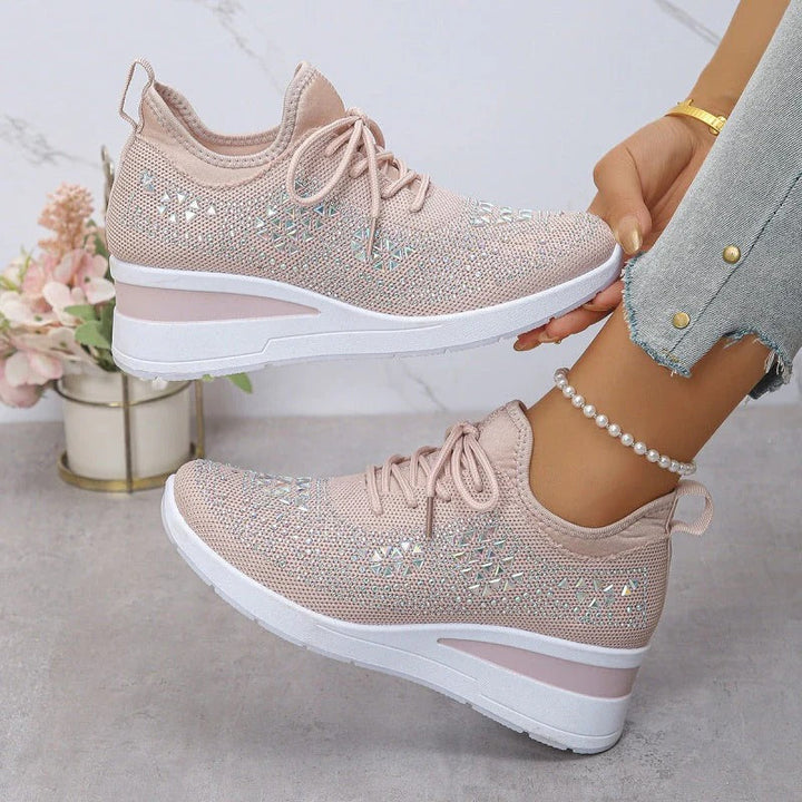 Zapatillas cómodas de malla transpirable