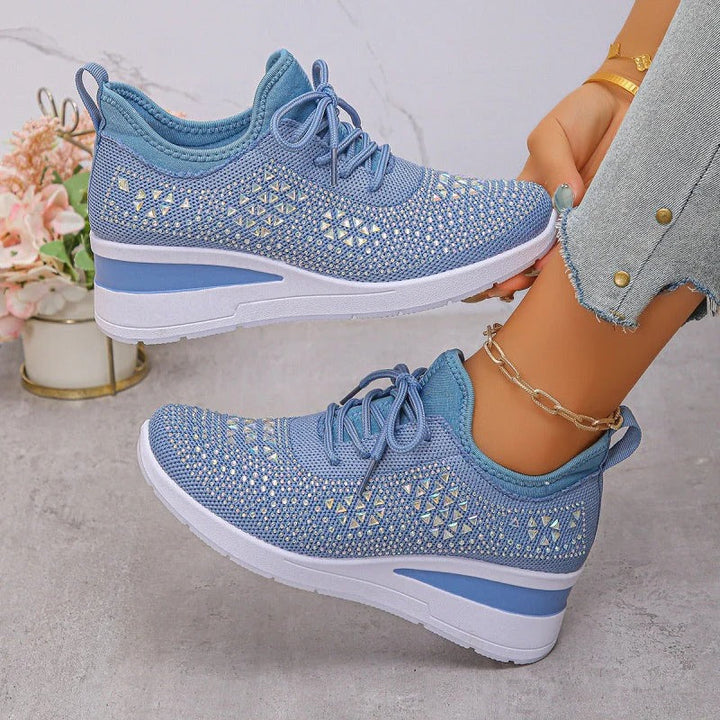 Zapatillas cómodas de malla transpirable