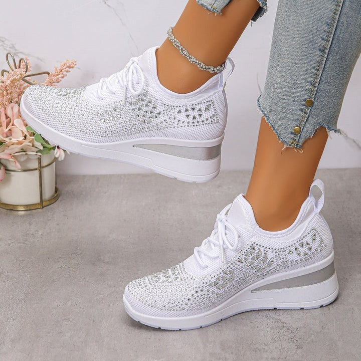 Zapatillas cómodas de malla transpirable